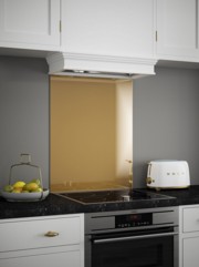 Brass Self-Adhesive Glass Splashback