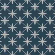 Laura Ashley Wicker Midnight Seaspray Self-Adhesive Glass Splashback