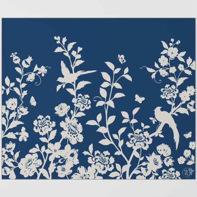 Laura Ashley Oriental Garden Midnight Seaspray Special Edition