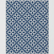 Laura Ashley Mr Jones Midnight Seaspray Self-Adhesive Glass Splashback
