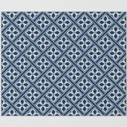 Laura Ashley Mr Jones Midnight Seaspray Self-Adhesive Glass Splashback