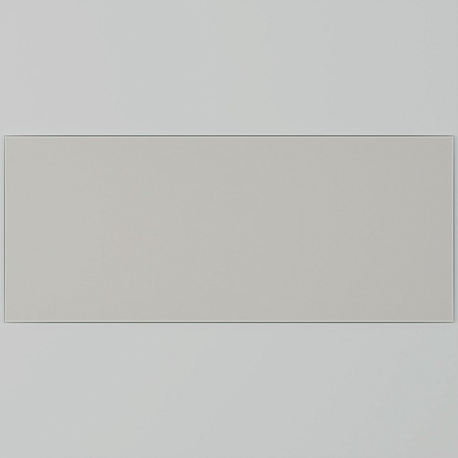 Silk Grey Self-Adhesive Glass Bathroom Splashback