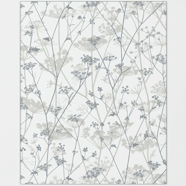 Clarissa Hulse Wild Chevril Chalk Self-Adhesive Glass Splashback