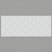 Laura Ashley Wicker Pearl White Self-Adhesive Glass Bathroom Splashback