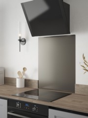 Gunmetal Self-Adhesive Stainless Steel Splashback