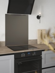 Gunmetal Self-Adhesive Stainless Steel Splashback