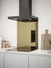 Bronze Mirror Self-Adhesive Glass Splashback
