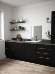 Silver Mirror Self-Adhesive Glass Splashback