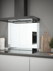 Silver Mirror Self-Adhesive Glass Splashback