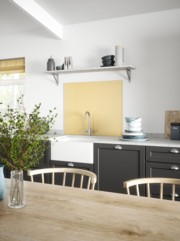 Flax Yellow Self-Adhesive Glass Splashback
