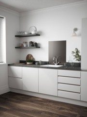 Metallic Granite Self-Adhesive Glass Splashback
