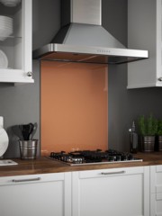 Copper Self-Adhesive Glass Splashback