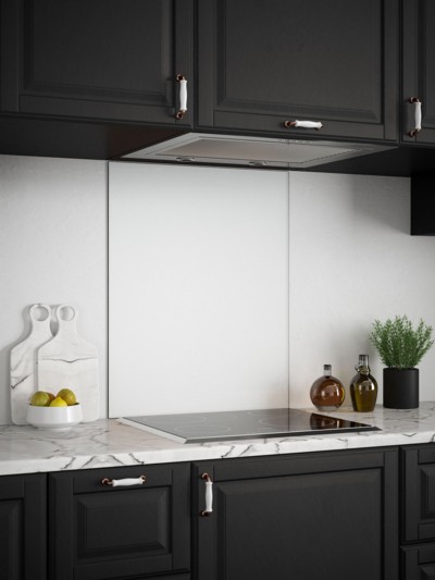 Ice White Self-Adhesive Glass Splashback