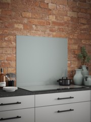 Slate Grey Self-Adhesive Glass Splashback