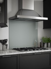 Slate Grey Self-Adhesive Glass Splashback