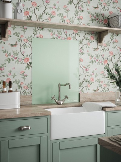 Laura Ashley Designer Kitchen Splashbacks