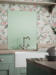 Laura Ashley Eau De Nil Self-Adhesive Glass Splashback