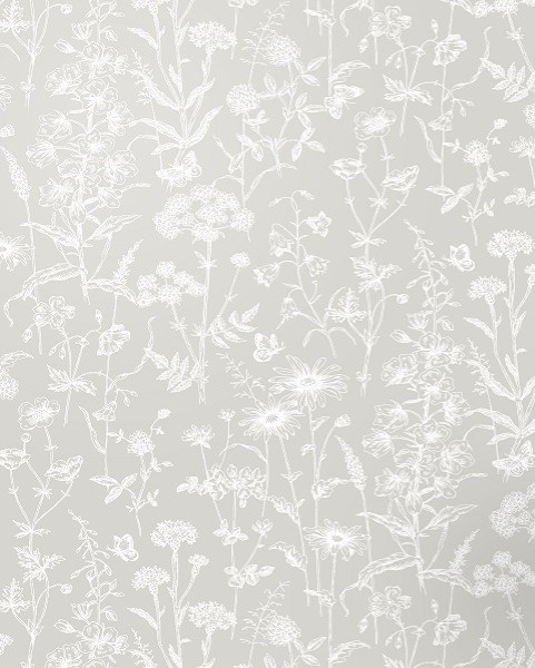 Laura Ashley Lisette Flint Self-Adhesive Glass Splashback