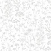 Laura Ashley Lisette White Self-Adhesive Glass Splashback