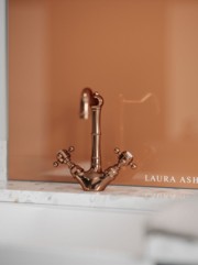 Laura Ashley Copper Self-Adhesive Glass Splashback