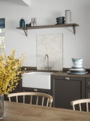 Country Living Meadow Ochre Self-Adhesive Glass Splashback