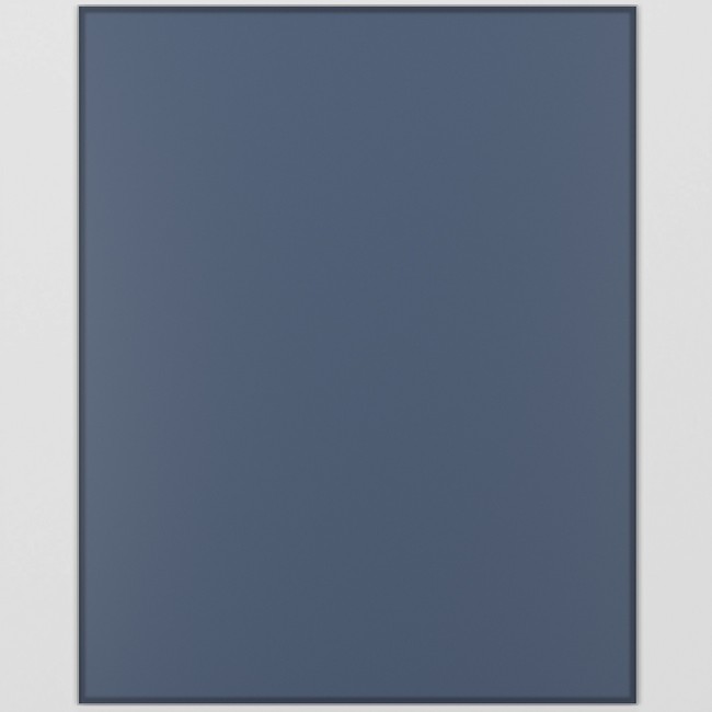 Country Living Peacock Blue Self-Adhesive Matt Glass Splashback