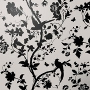 Laura Ashley Oriental Garden Charcoal Self-Adhesive Glass Splashback