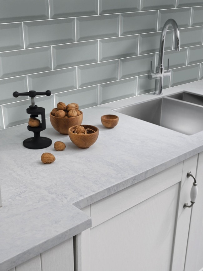 can you put acrylic splashback over tiles